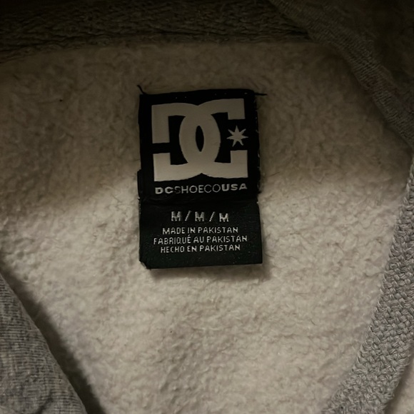 DC shoes hoodie - grey with camo branding - Picture 8 of 10